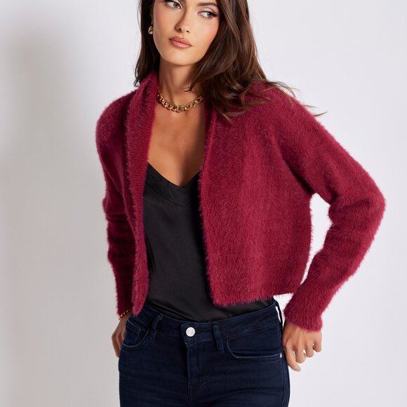 NWT Bishop + Young Precious Moments Mila Cardi In Scarlett
